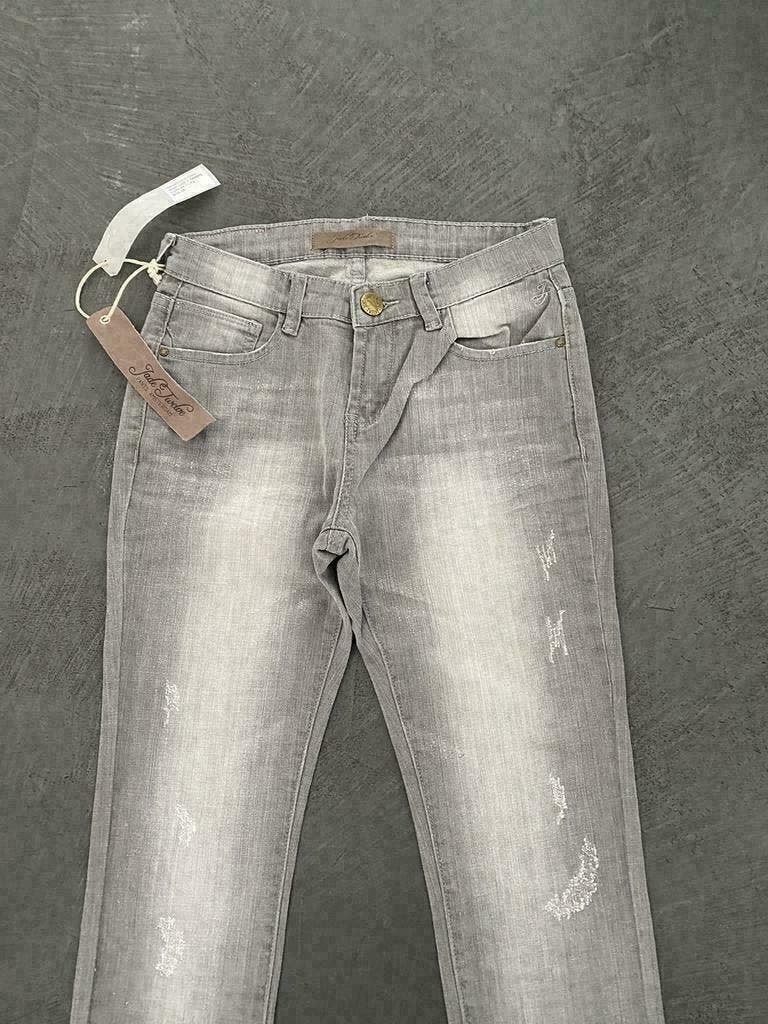 F442 Nieuw jeans maat 29=S=36 spijkerbroek grijs broek, Jade Twelve, Nieuw, Ophalen of Verzenden, W28 - W29 (confectie 36)
