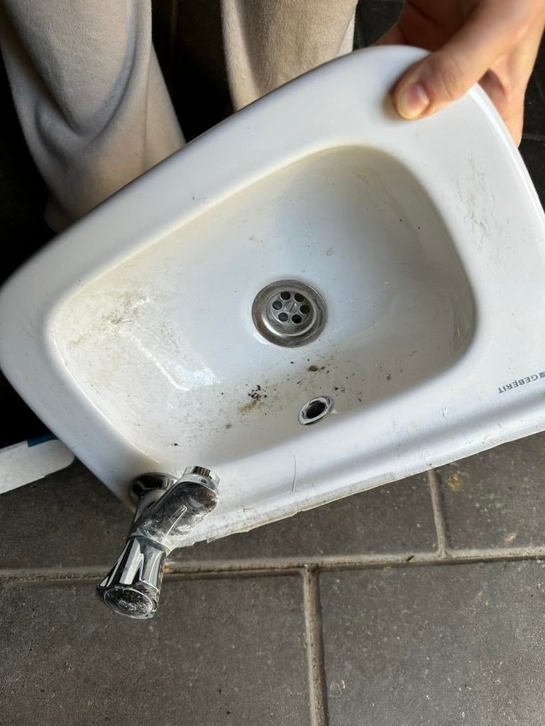 Toilet wasbak, Ophalen of Verzenden, Zo goed als nieuw, Toilet