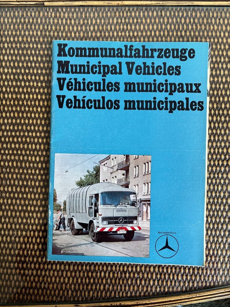 Mercedes-Benz - Municipal Vehicles - Ca 1970/80, Ophalen of Verzenden, Zo goed als nieuw, Mercedes