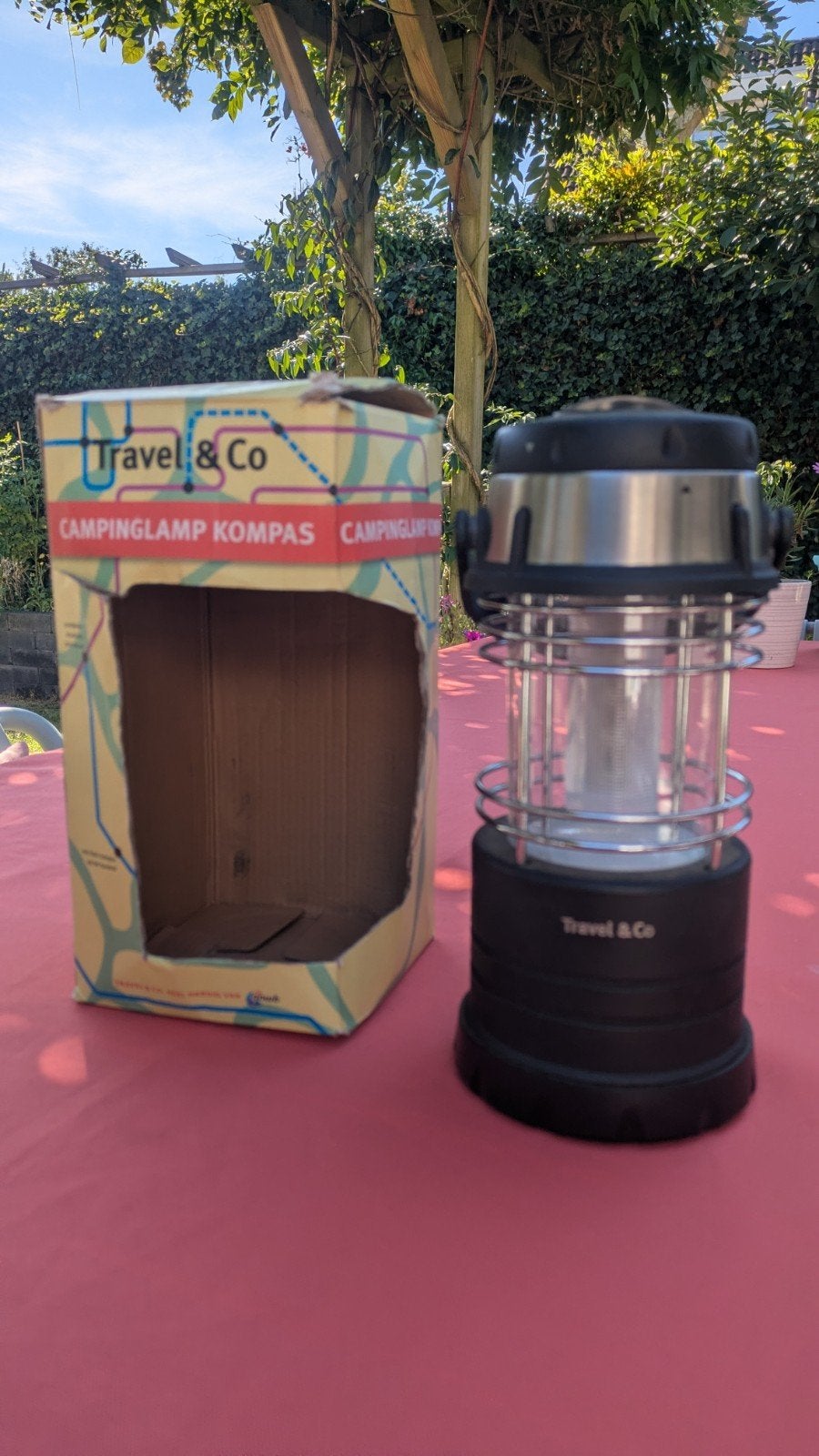 kampeerlamp Travel & Co, Caravans en Kamperen, Kampeeraccessoires, Ophalen, Gebruikt