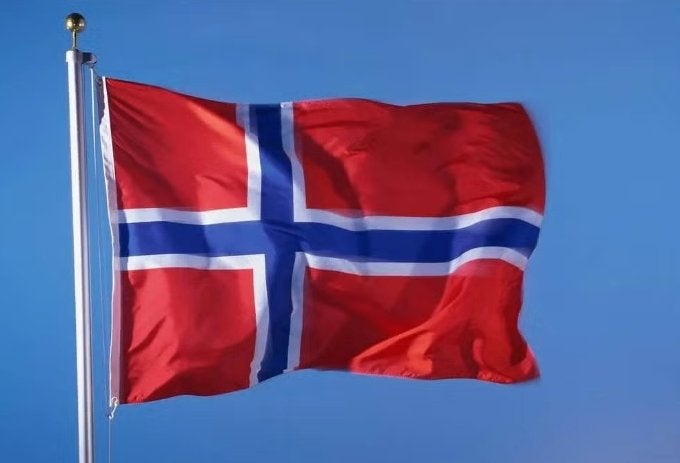 Grote vlag Noorwegen (150x90cm), Ophalen of Verzenden, Nieuw