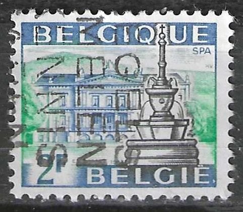 Belgie 1968 - Yvert/OBP 1462 - Toerisme - Spa (ST), Verzenden, Gestempeld