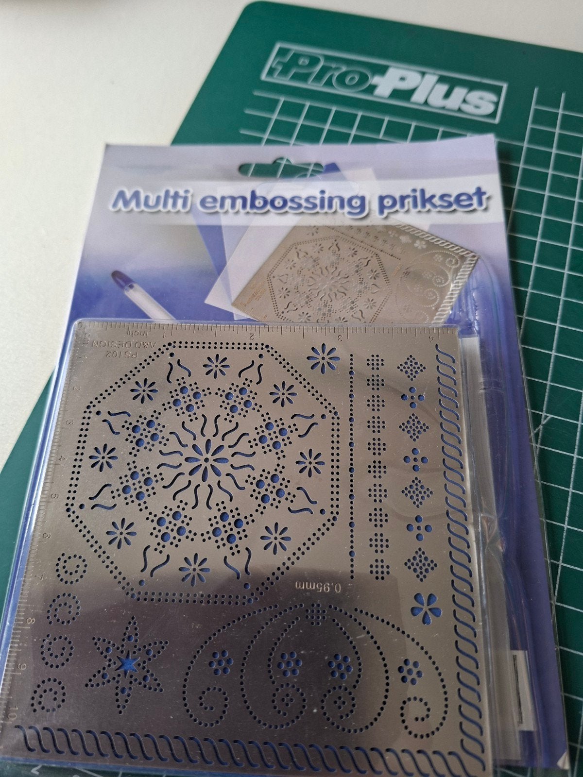 Multi Embossing Prikset voor Knutselen en Hobby, Ophalen of Verzenden