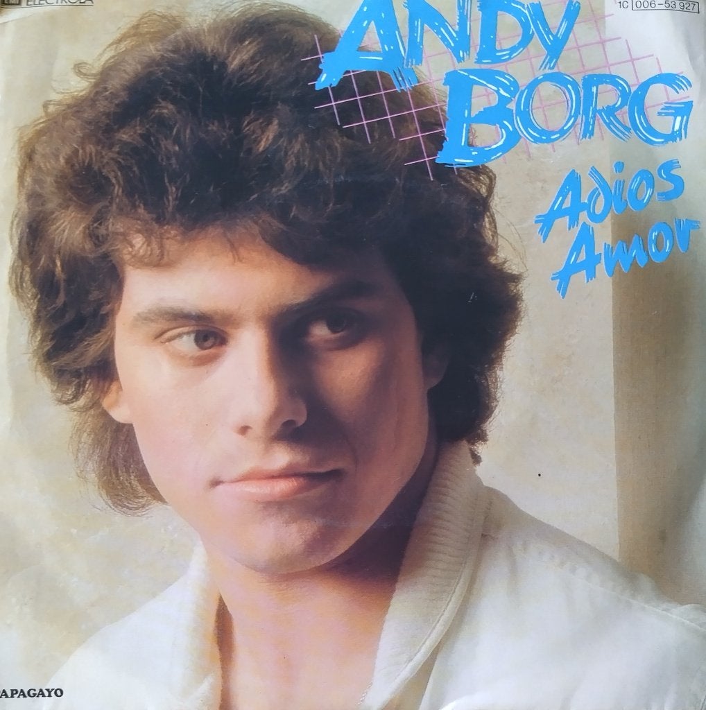Andy Borg - Adios amor, Fotohoes, Verzenden, Zo goed als nieuw, Pop
