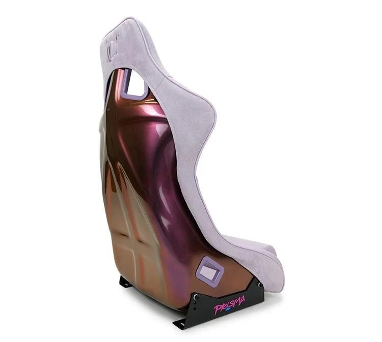 NRG Prisma Chromatic Lila paars neochrome suede Kuipstoel, Auto diversen, Tuning en Styling, Ophalen of Verzenden