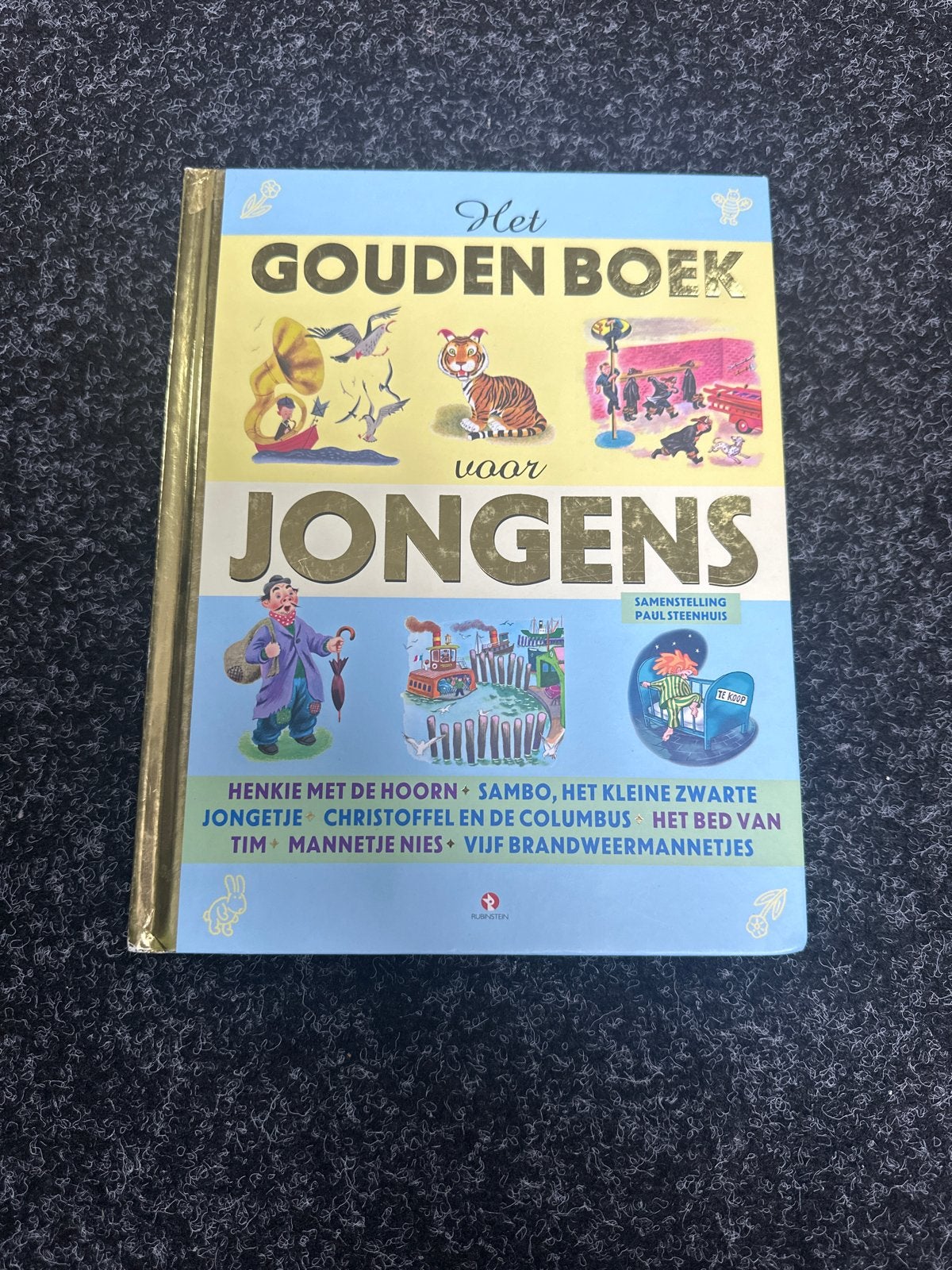 Het Gouden Boek voor Jongens - Paul Steenhuis, Boeken, Ophalen, Zo goed als nieuw, Fictie algemeen