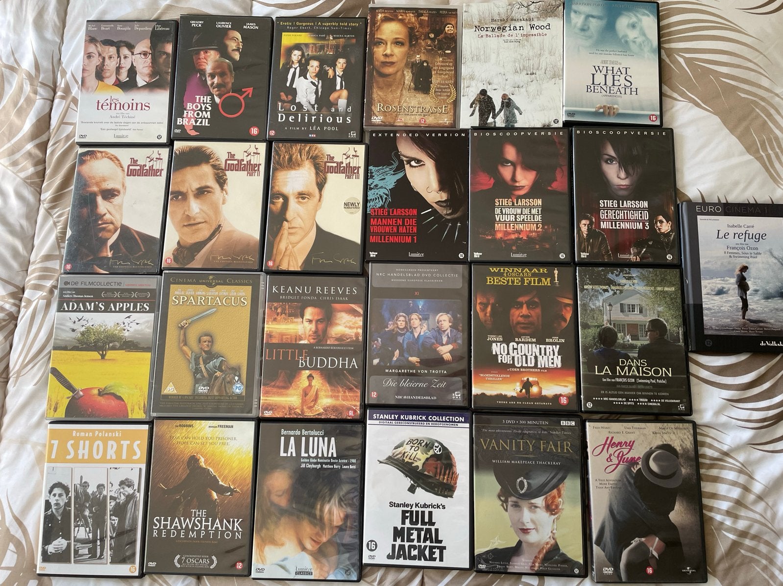 OPRUIMING: 25 top films voor samen € 25, Cd's en Dvd's, Vanaf 16 jaar, Ophalen of Verzenden, Gebruikt, Overige gebieden