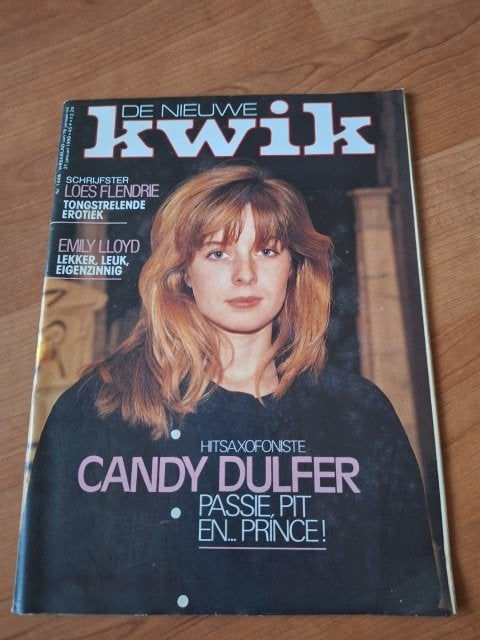 Kwik 1990 Candy Dulfer Queen Laura Dern Maria Whittaker, Ophalen of Verzenden, 1980 tot heden, Buitenland, Tijdschrift