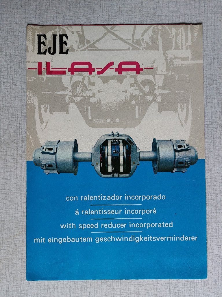 Brochure / Folder EJE - ILASA, Boeken, Ophalen of Verzenden, Gelezen, Overige merken