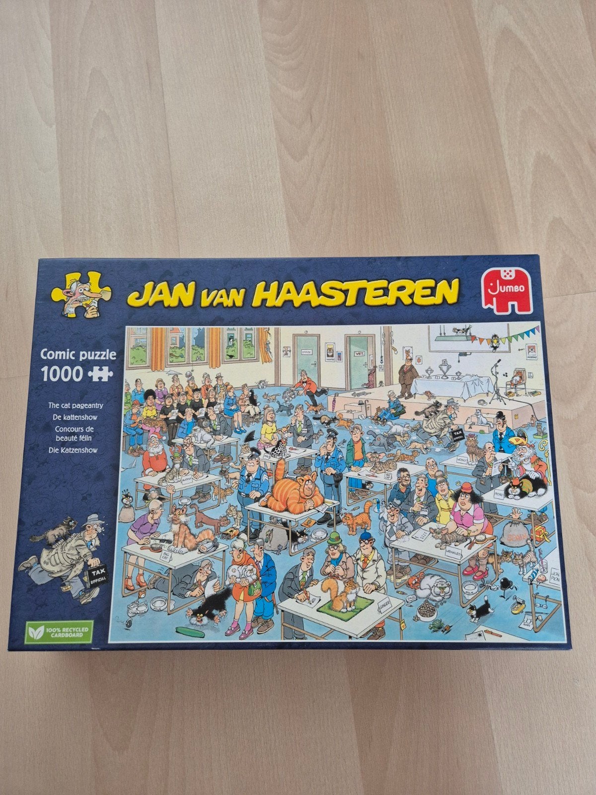 Jan van haasteren de Kattenshow, Ophalen of Verzenden, 500 t/m 1500 stukjes, Zo goed als nieuw