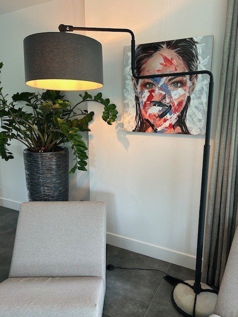 Functionals Swivel Floor vloerlamp – ontwerp Dick van Hoff, Huis en Inrichting, Ophalen, Zo goed als nieuw, 150 tot 200 cm