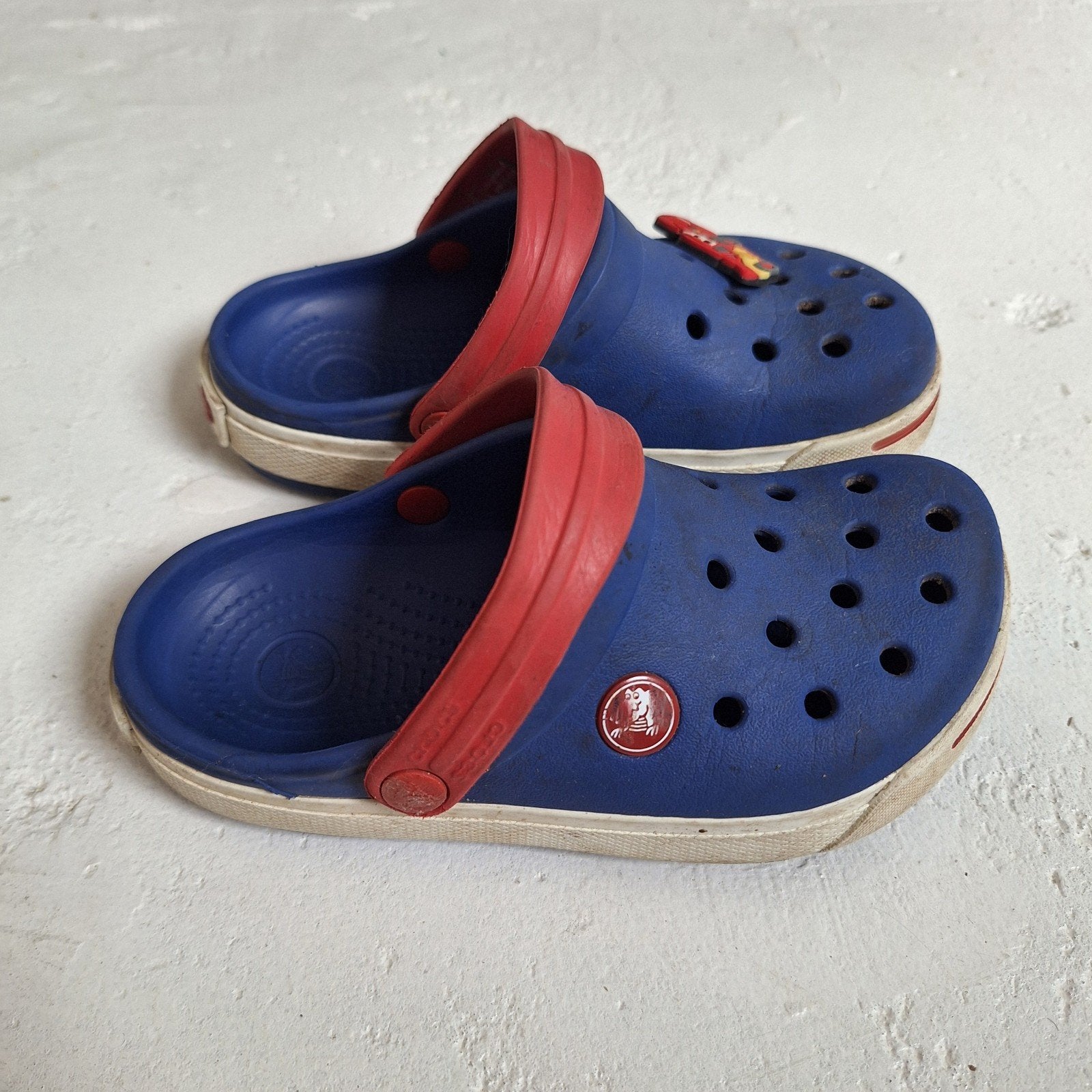 Crocs Cars sandalen 28, Gebruikt, Crocs, Schoenen, Ophalen of Verzenden