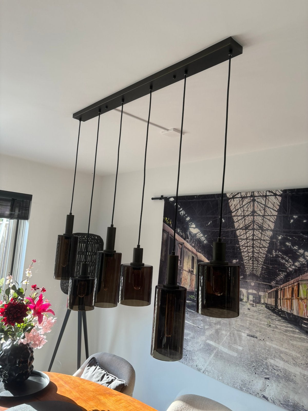 Nieuwe lamp eetkamer, Ophalen, Nieuw, E27 (groot), Glas
