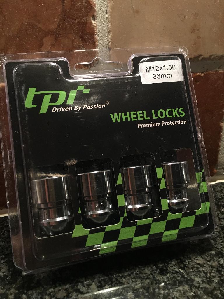 ✅ M12x1.50 TPI Velgsloten / Anti diefstal locks 33mm Moeren, Auto diversen, Anti-diefstal, Nieuw, Ophalen of Verzenden