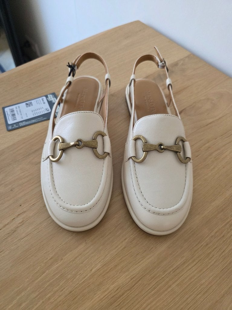 Marc O''Polo slingbacks - maat 38, Kleding | Dames, Beige, Nieuw, Ophalen of Verzenden, Espadrilles of Moccasins