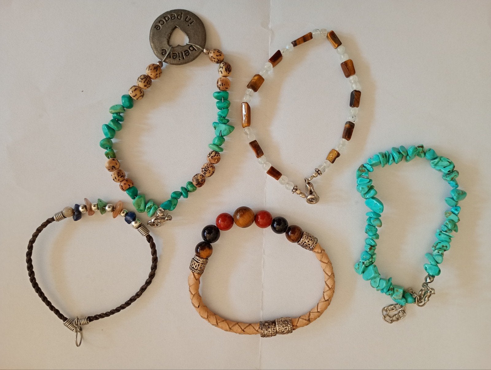 armbanden met edelstenen, Ophalen, Zo goed als nieuw, Met edelsteen