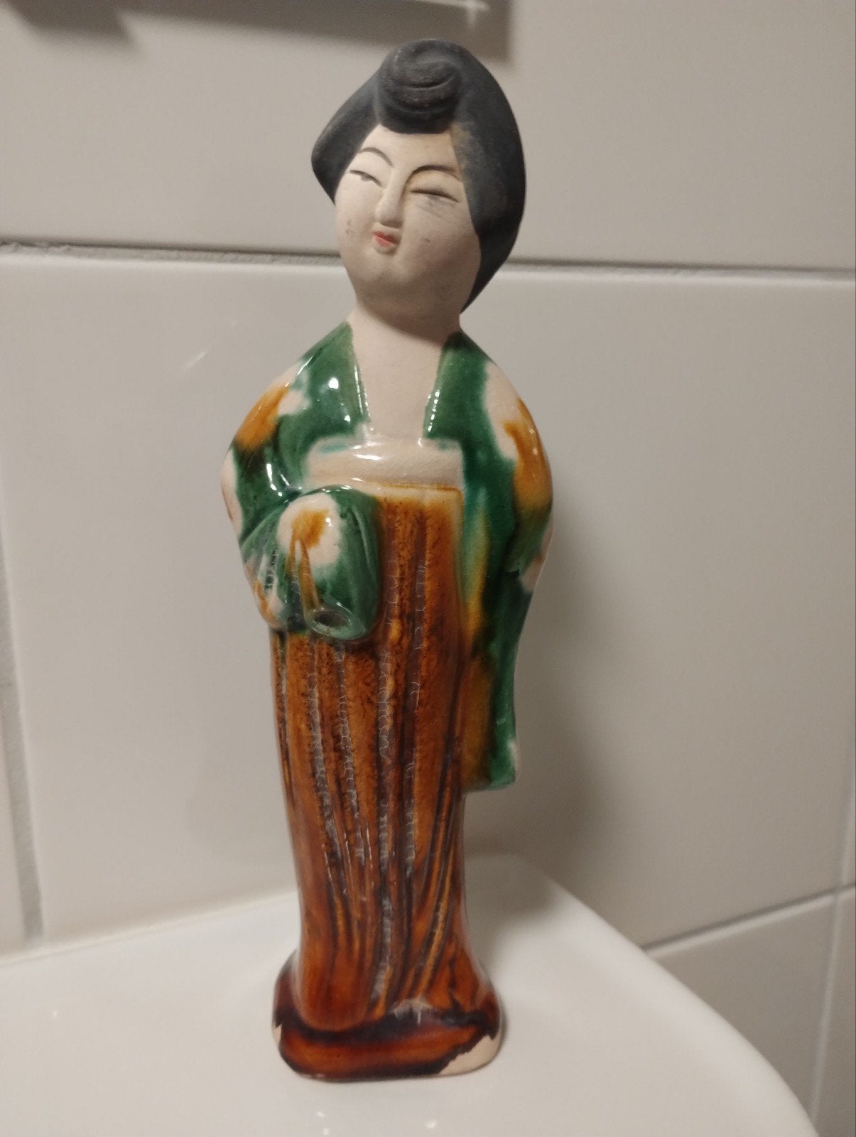 Oud chinees Tang dynastie sancai majolica Palace maid, Antiek en Kunst, Antiek | Keramiek en Aardewerk, Ophalen of Verzenden