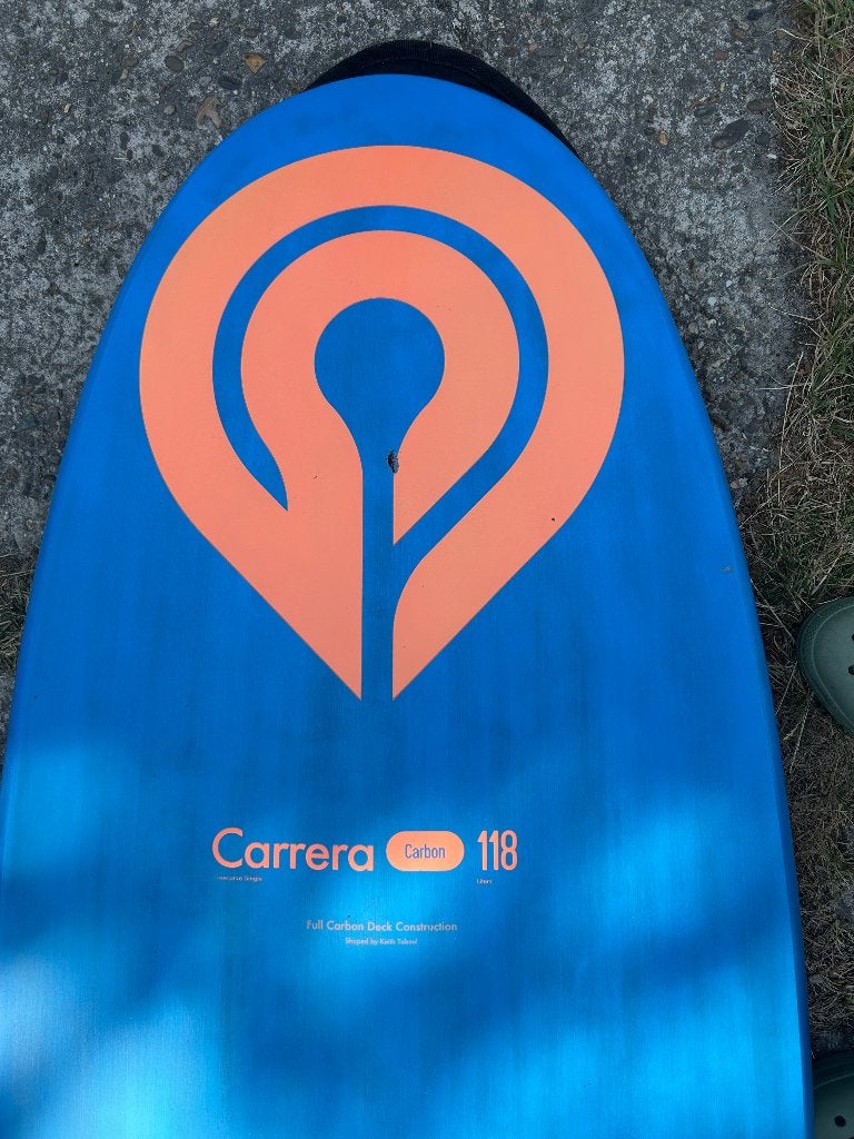 Windsurf freeride board, Watersport en Boten, Windsurfen, Gebruikt, Minder dan 250 cm, 6.5 m² tot 8 m², Plank