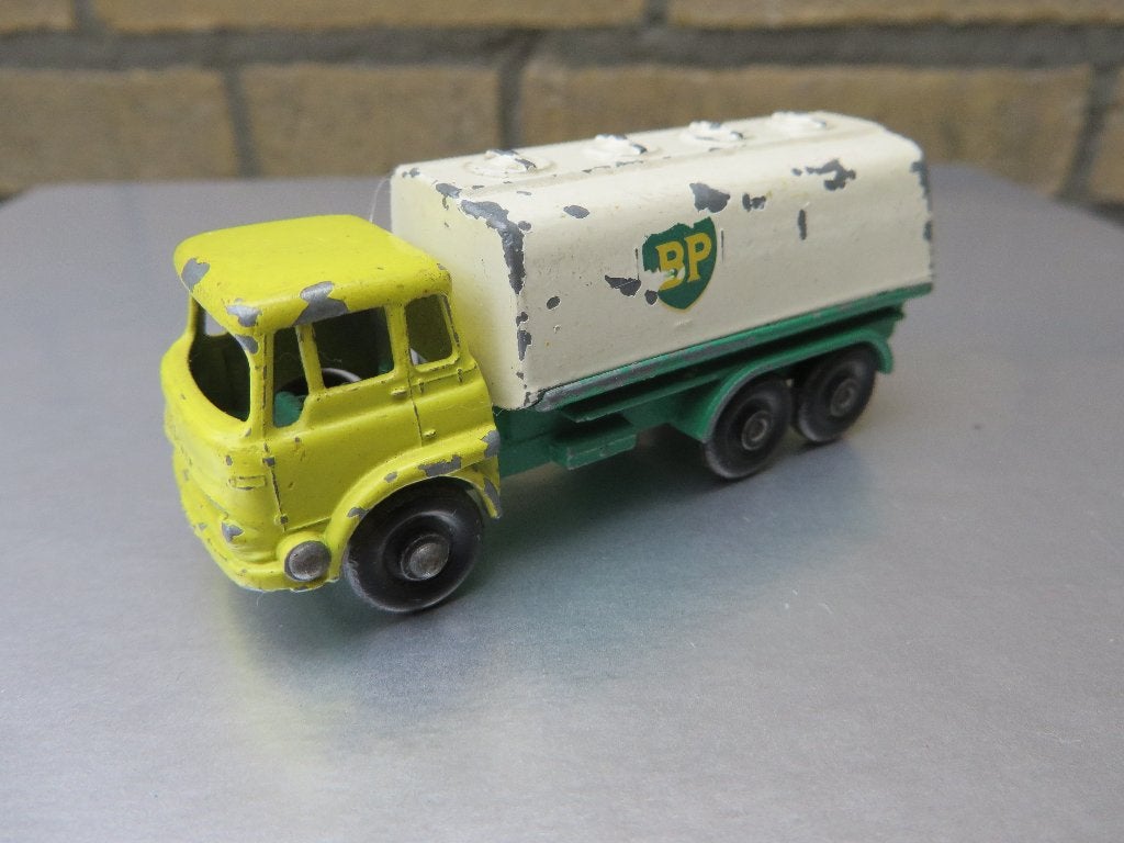 Matchbox BP Petrol Tanker, Hobby en Vrije tijd, Ophalen of Verzenden, Gebruikt, Auto