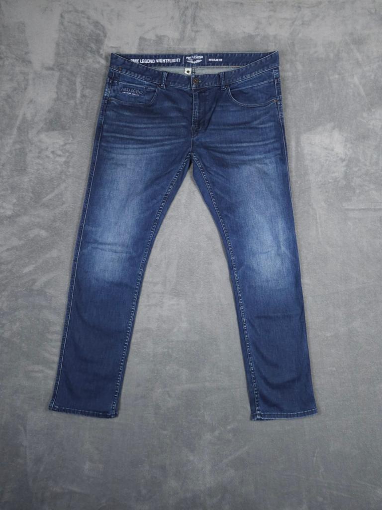 Pme Legend Broek Nightflight W40 L34 Regular Fit Blauw Pall., Blauw, ., Ophalen of Verzenden, Zo goed als nieuw