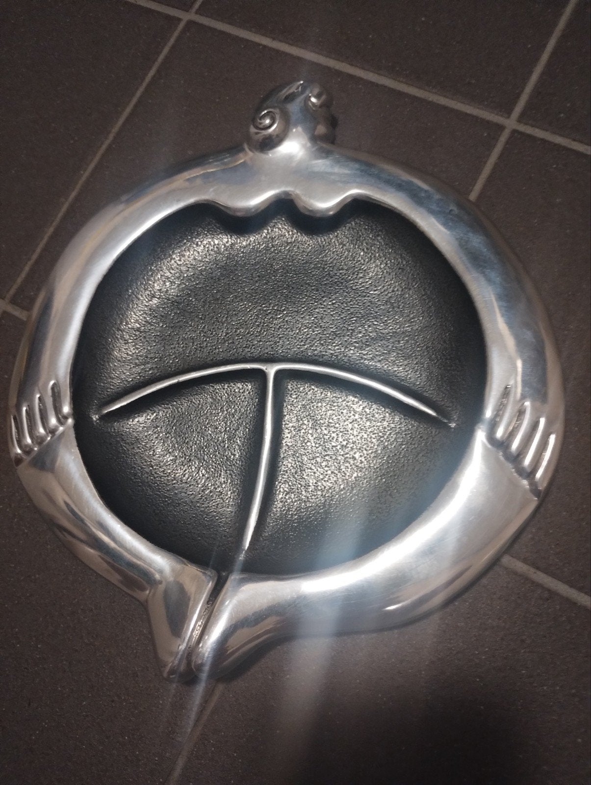 Carrol Boyes gepolijst aluminium serveer schaal, Ophalen of Verzenden