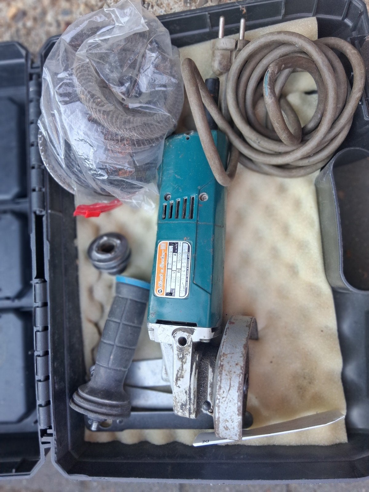 Haakse slijper, Ophalen, Minder dan 700 watt, Haakse handslijpmachine