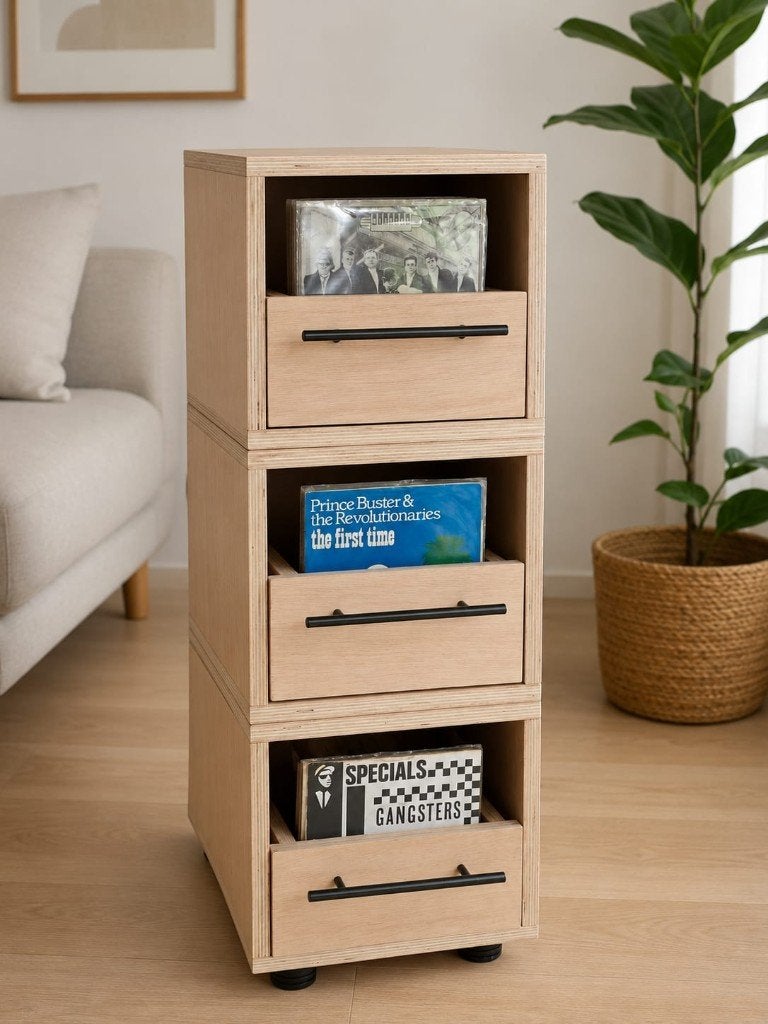 Vinylkastjes met lades, Ophalen of Verzenden, Nieuw