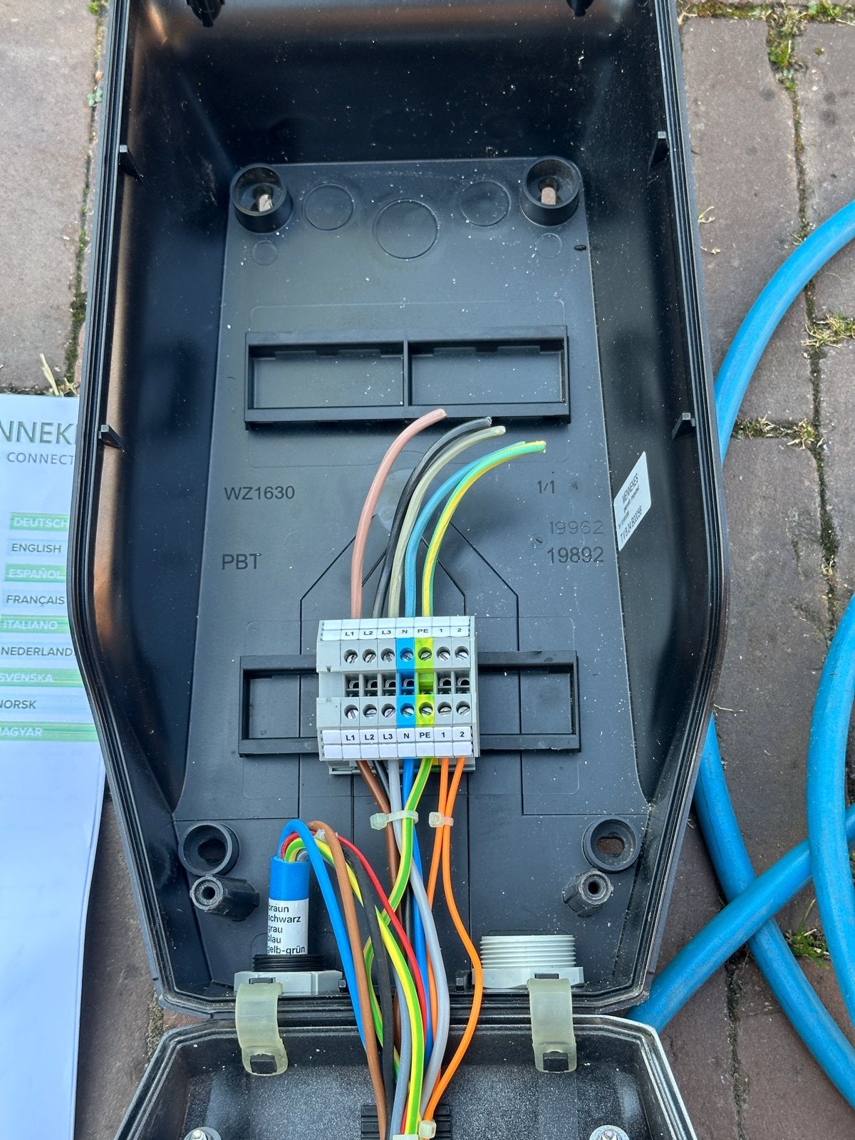 Mennekes AMTRON Compact 3.7 C2 Laadpaal met Laadkabel, Ophalen of Verzenden, Gebruikt, Laadpaal en Laadkabel