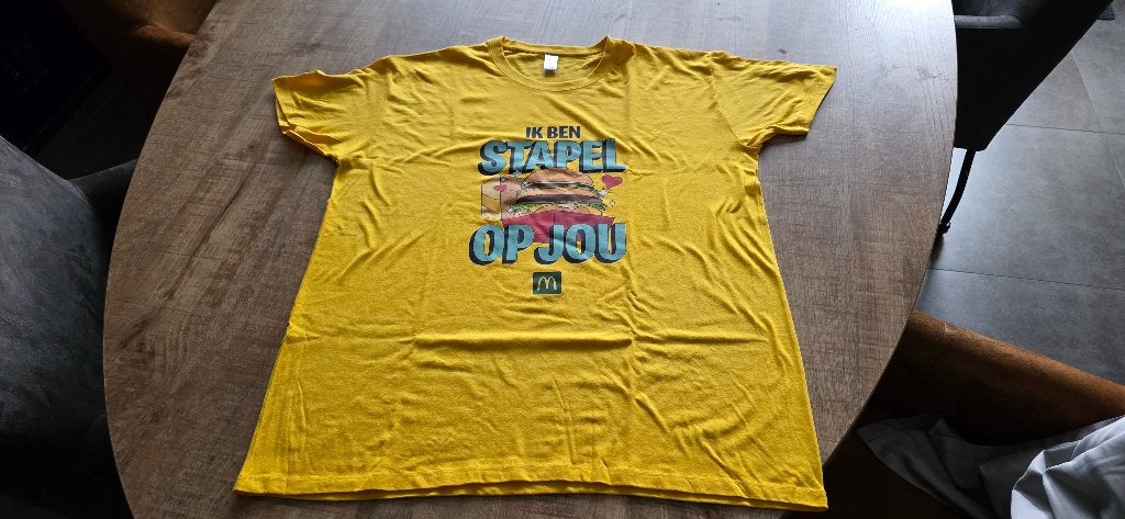 Tshirt mc donalds maat xL nieuw, Ophalen of Verzenden, Nieuw, Maat 56/58 (XL)