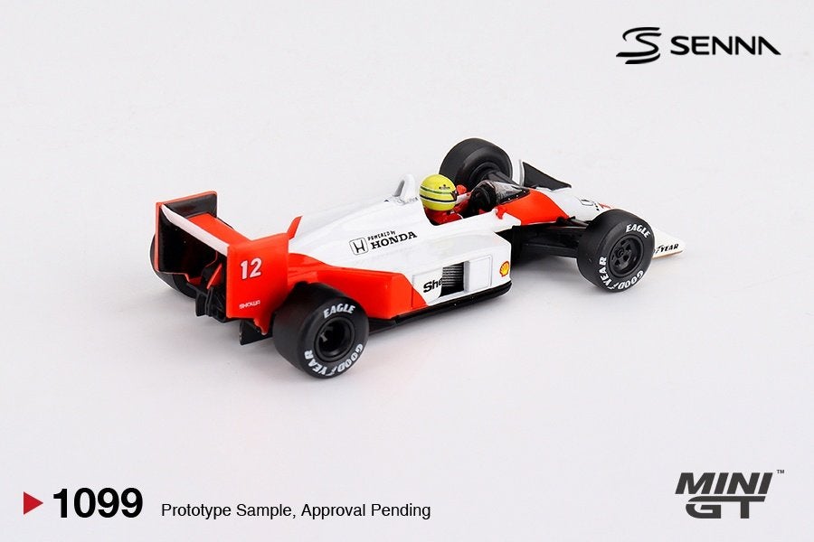 Mini GT McLaren MP4/4 Ayrton Senna Japanese Grand Prix, Www.rubensmodelautos.nl, Auto, Nieuw, Ophalen of Verzenden