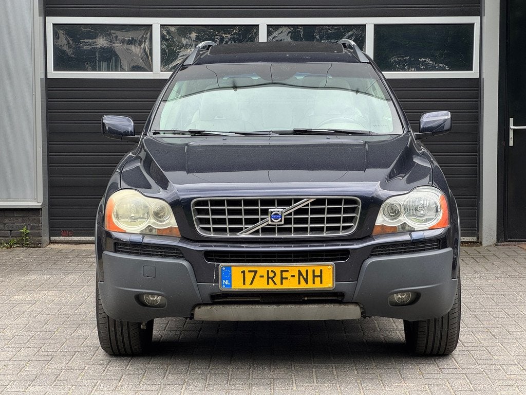 Volvo XC90 2.9 T6 Summum 7P Navi, Schuifdak TV/DVD, NAP, Gebruikt, Blauw, 7 stoelen, 2922 cc