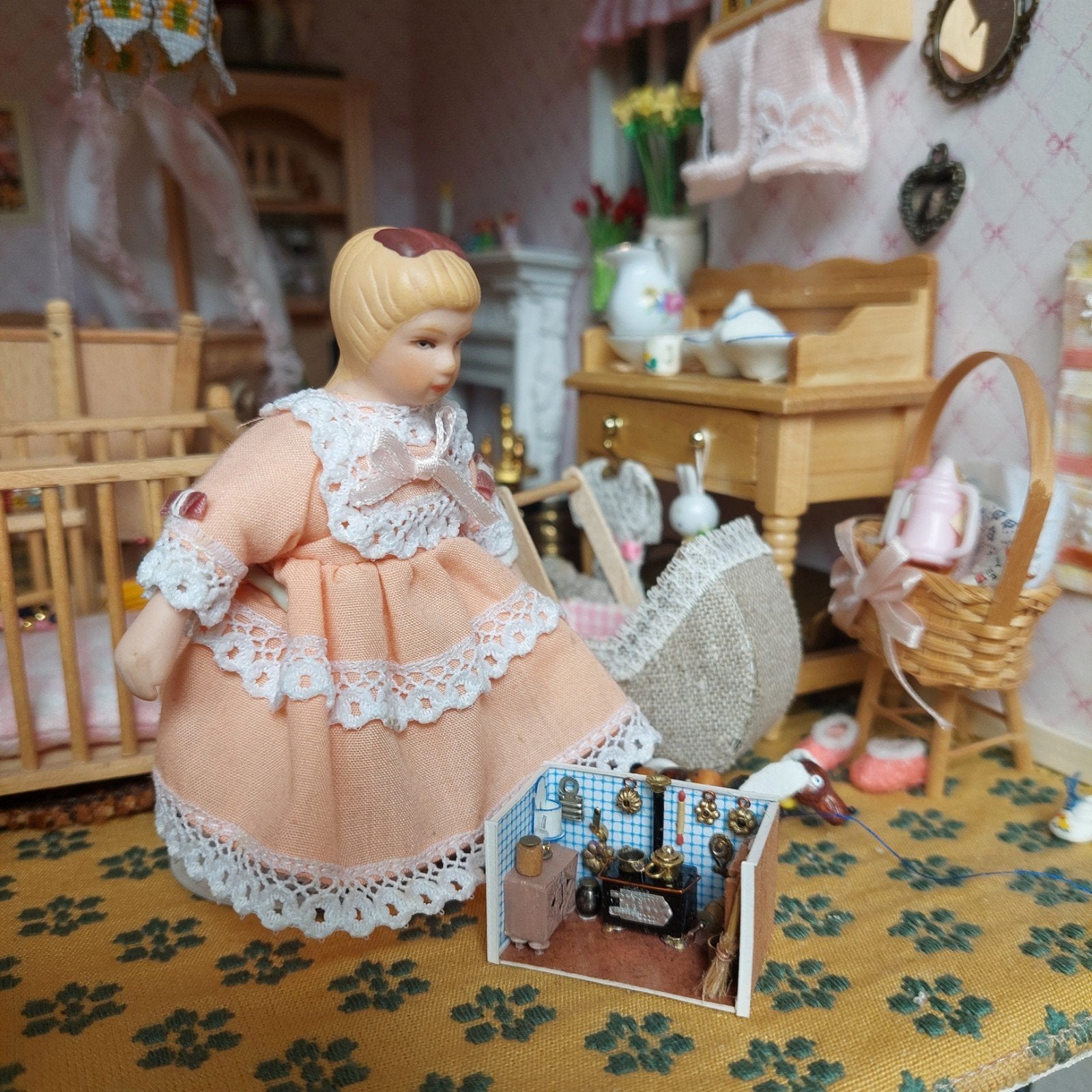 speelgoed keukentje voor poppenhuis, Ophalen of Verzenden, Poppenhuis