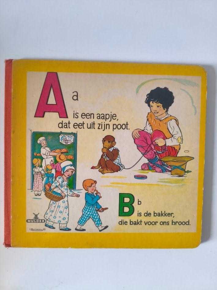 ABC prentenboek ( Rie Cramer & Mulder en zoon ) klein, Boeken, Ophalen of Verzenden, Gelezen