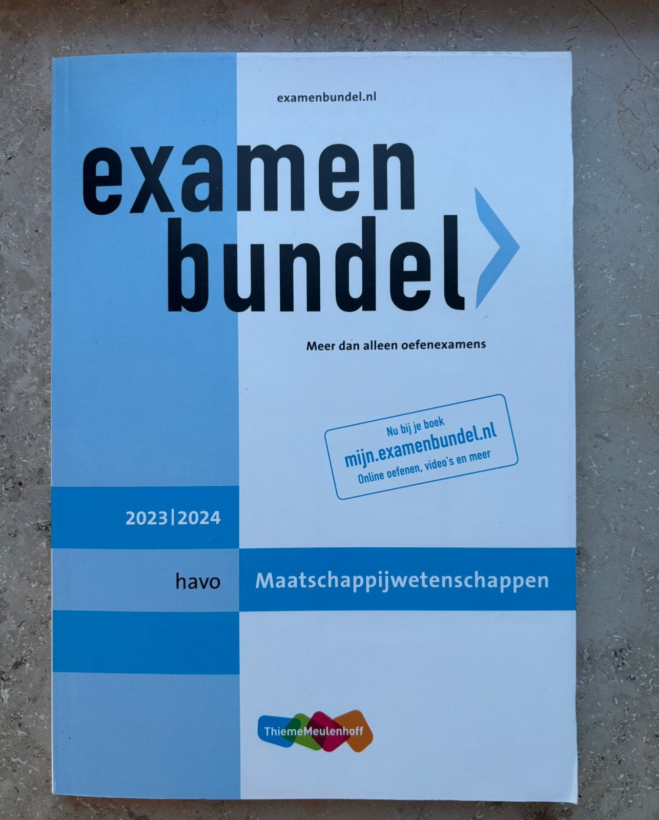 Maatschappijwetenschappen examenbundel havo, Boeken, Schoolboeken, Ophalen of Verzenden, Zo goed als nieuw, HAVO, Overige vakken