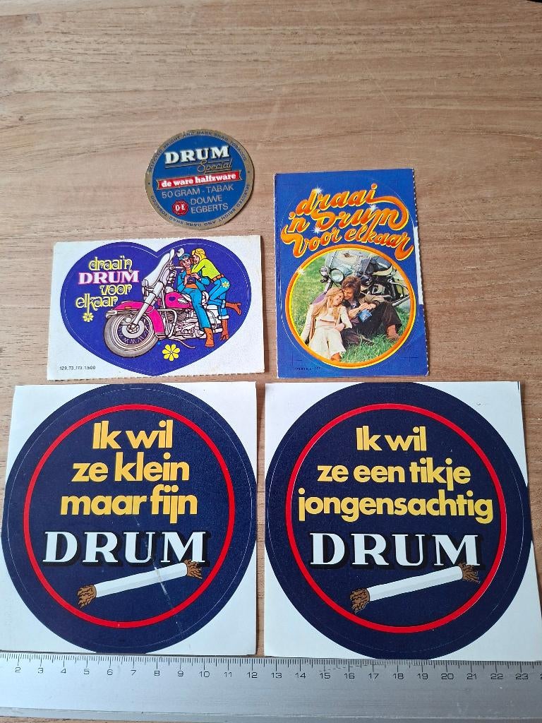 Stickers Drum, Ophalen of Verzenden, Zo goed als nieuw, Merk