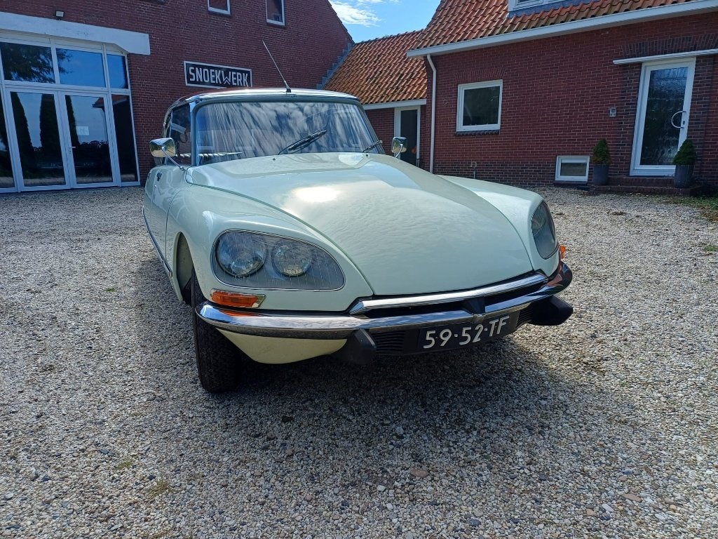 Citroen DS 21 m 5 vernell. erg fraaie en zeer goede DS!., Voorwielaandrijving, 1300 kg, 4 cilinders, DS