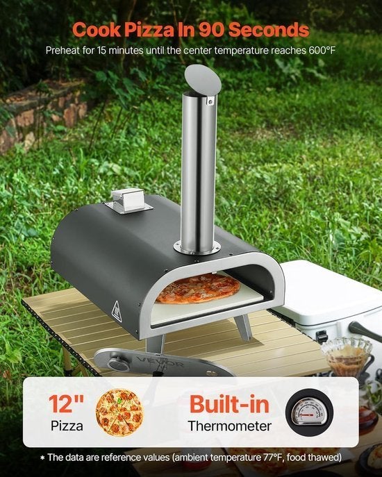 Houtgestookte Pizzaoven – Pelletoven – Buitenoven, Corvance B.V., Verzenden, Nieuw, Corvancebol@gmail.com