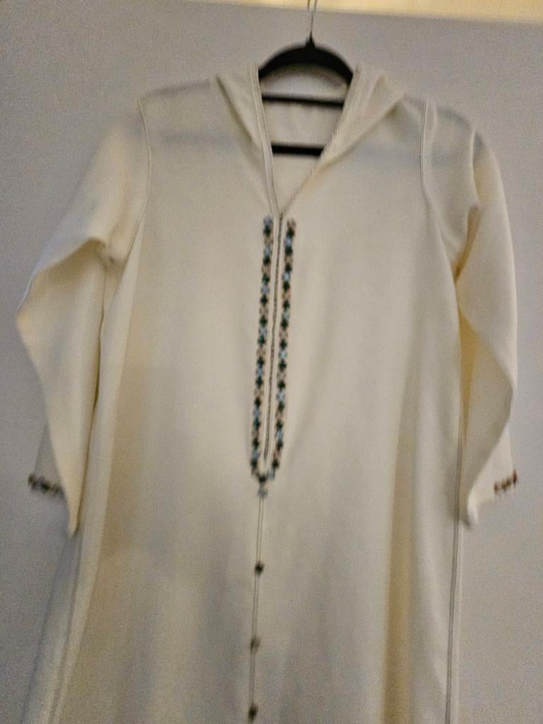 Meisjes jellaba, Kleding | Dames, Gelegenheidskleding, Nieuw, Overige typen, Maat 34 (XS) of kleiner, Wit, Ophalen of Verzenden