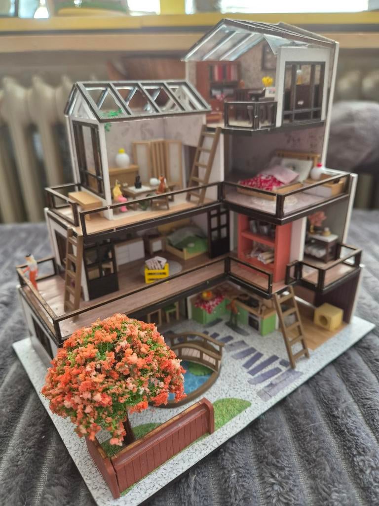 Houten huisje, Verzenden