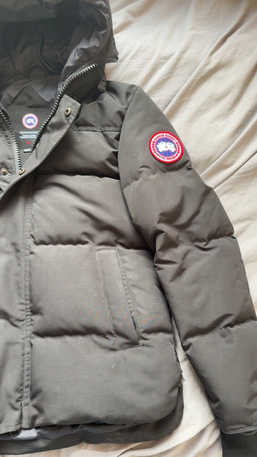 Canada goose Macmillan Parka XS, Verzenden, Zo goed als nieuw, Overige maten, Zwart