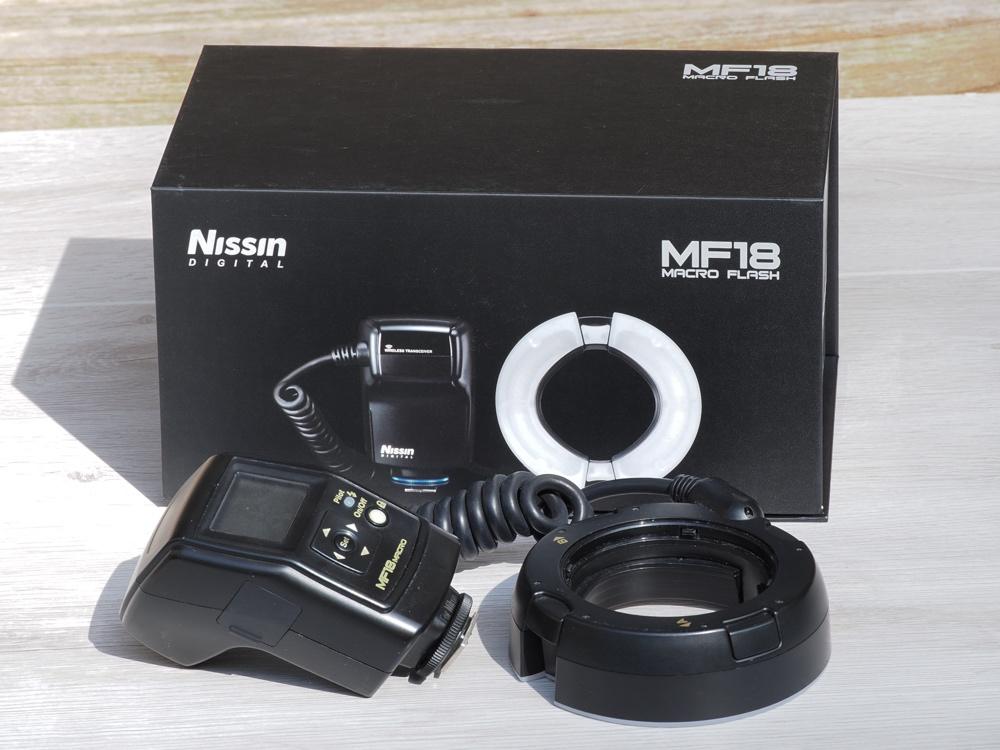 Nissin MF-18 Ring Flash Nikon, Audio, Tv en Foto, Fotografie | Flitsers, Ophalen, Gebruikt, Overige merken