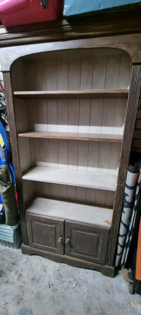 Rustieke boekenkast, Huis en Inrichting, Kasten | Boekenkasten, Ophalen, 25 tot 50 cm, 150 tot 200 cm