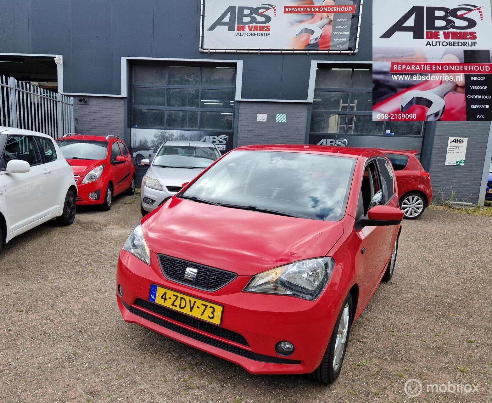 Seat Mii 1.0 Sport Dynamic AIRCO APK DEC 2026, Auto's, Seat, Voorwielaandrijving, Euro 5, Gebruikt, 840 kg