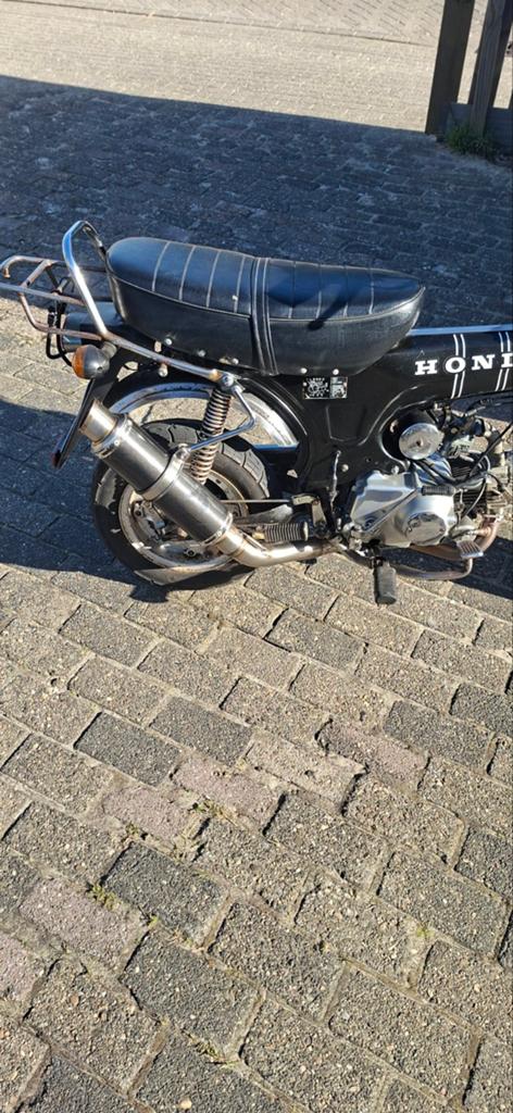 Honda dax uitlaat 50cc (bijna nieuw), Ophalen of Verzenden, Gebruikt, Uitlaat, Honda / Skyteam