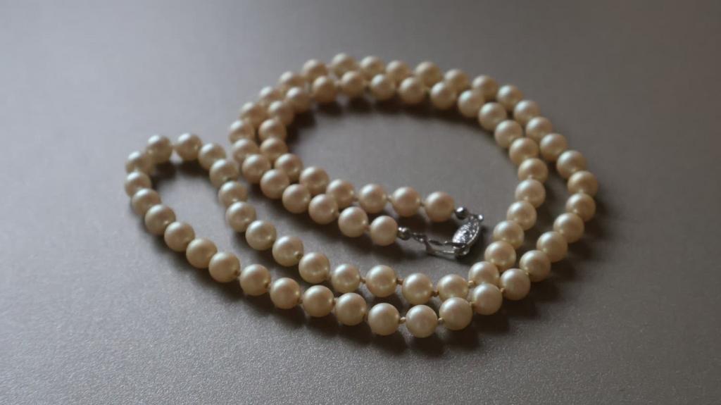 Elegante Parelketting met 84 Akoya Parels, Ophalen of Verzenden, Gebruikt, Wit, Overige materialen
