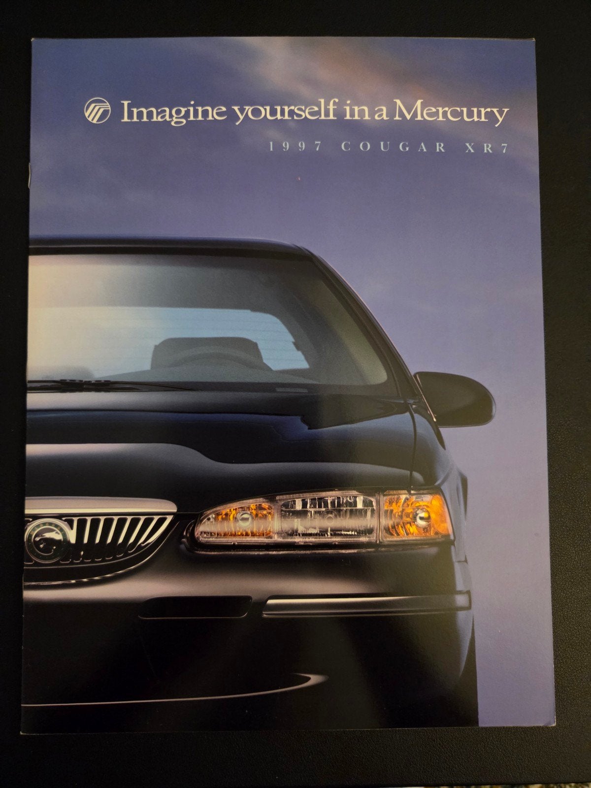 Brochure Mercury Cougar XR7 1997 USA, Ophalen of Verzenden, Zo goed als nieuw, Overige merken