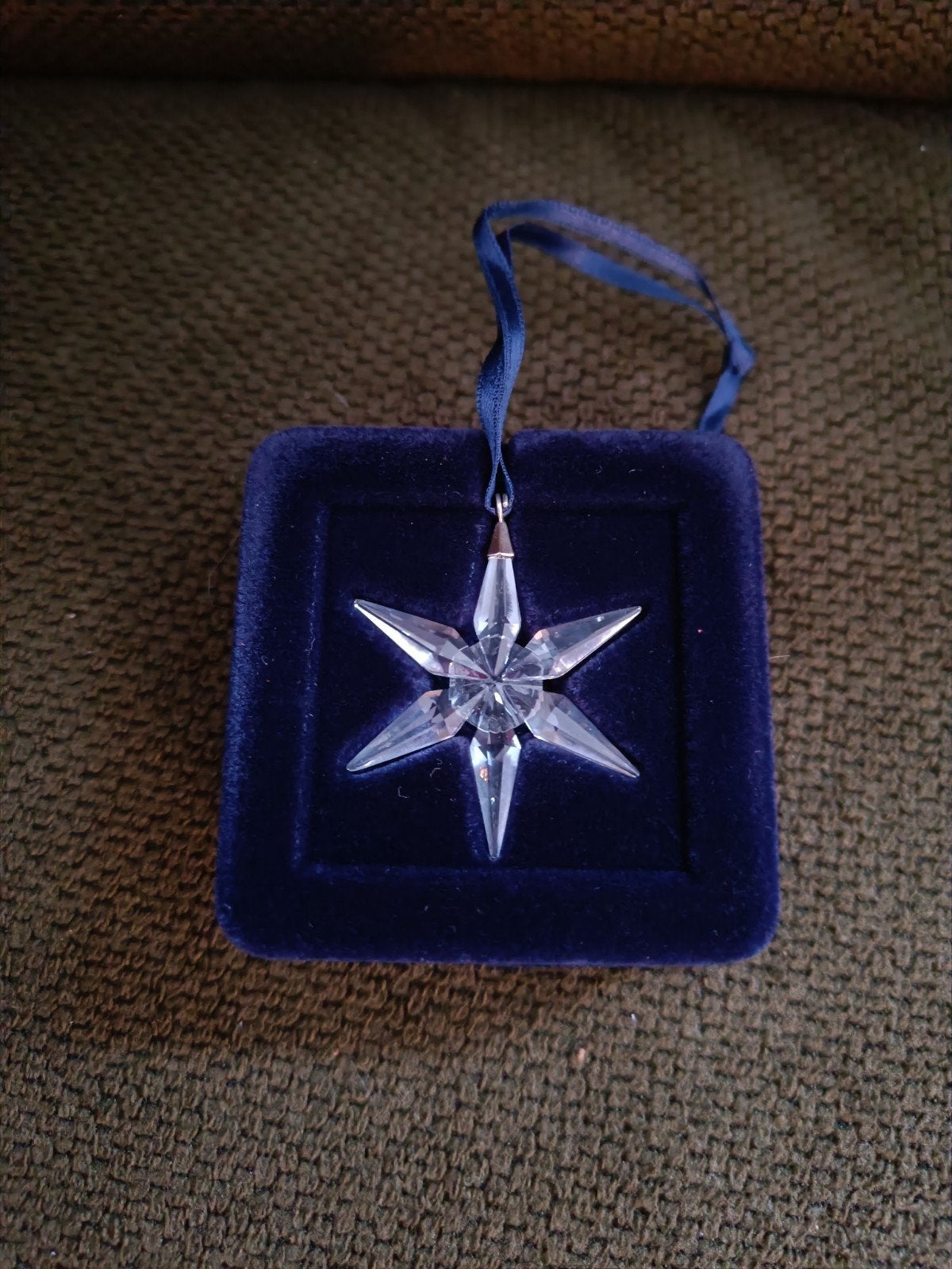Swarovski kleine kerstster, Verzamelen, Swarovski, ., Ophalen of Verzenden, Zo goed als nieuw, Swarovski