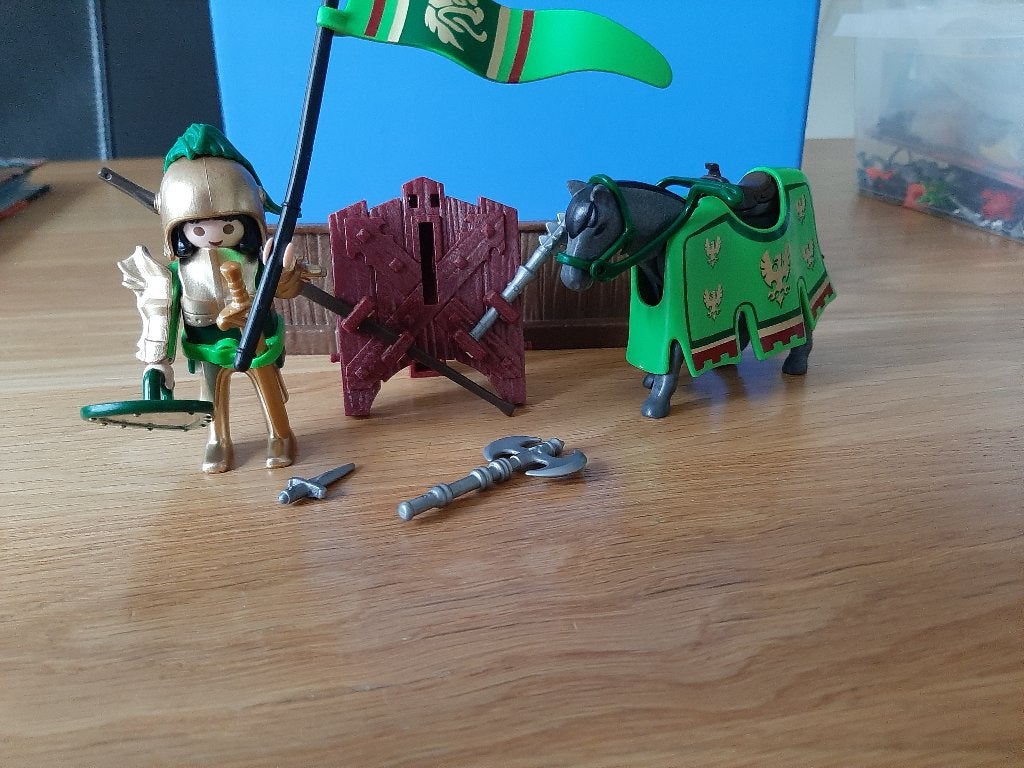 Playmobil 5355 dame ridder met paard, Ophalen of Verzenden, Gebruikt