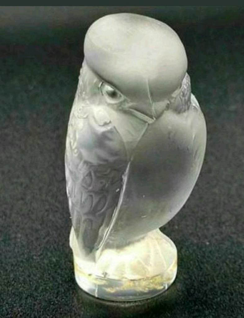 Lalique Chouette Hibou, Ophalen of Verzenden