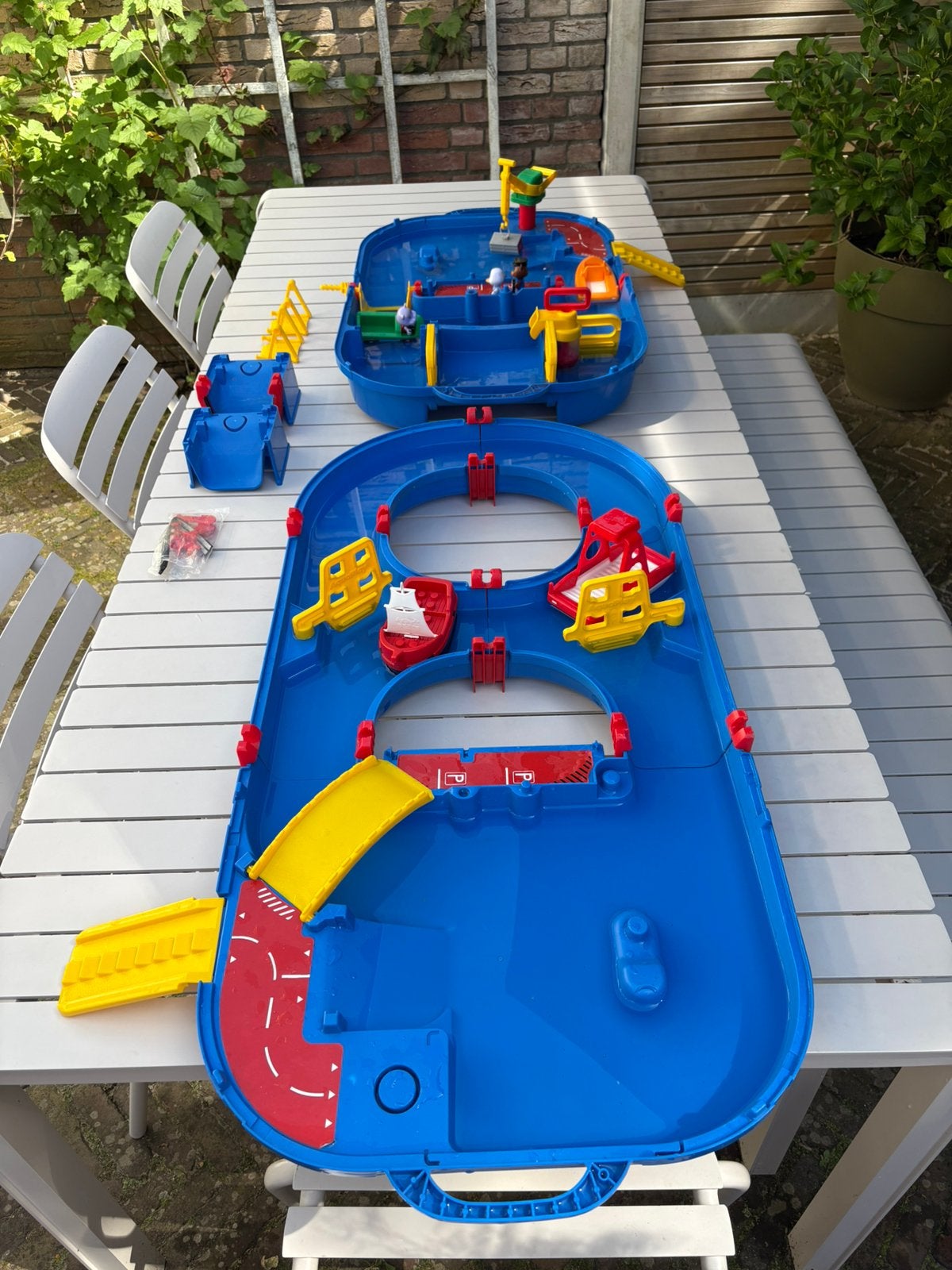 Aquaplay basisset en uitbreiding, Kinderen en Baby's, Speelgoed | Buiten | Los speelgoed, Ophalen, Zo goed als nieuw